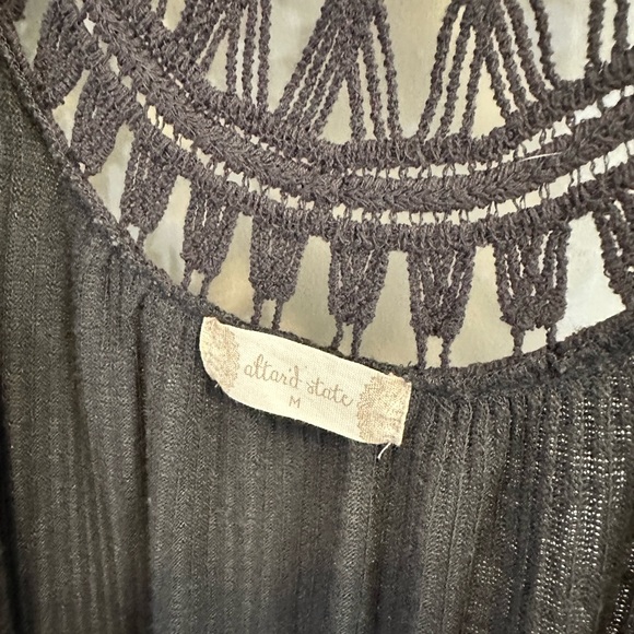 Altar’d Black Sweater.Gorgeous.New,without tags.Hits right below waist. - Picture 5 of 8